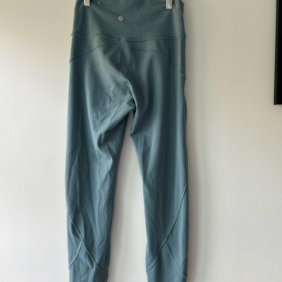 Lululemon wunder under teal leggings - Picture 3 of 5
